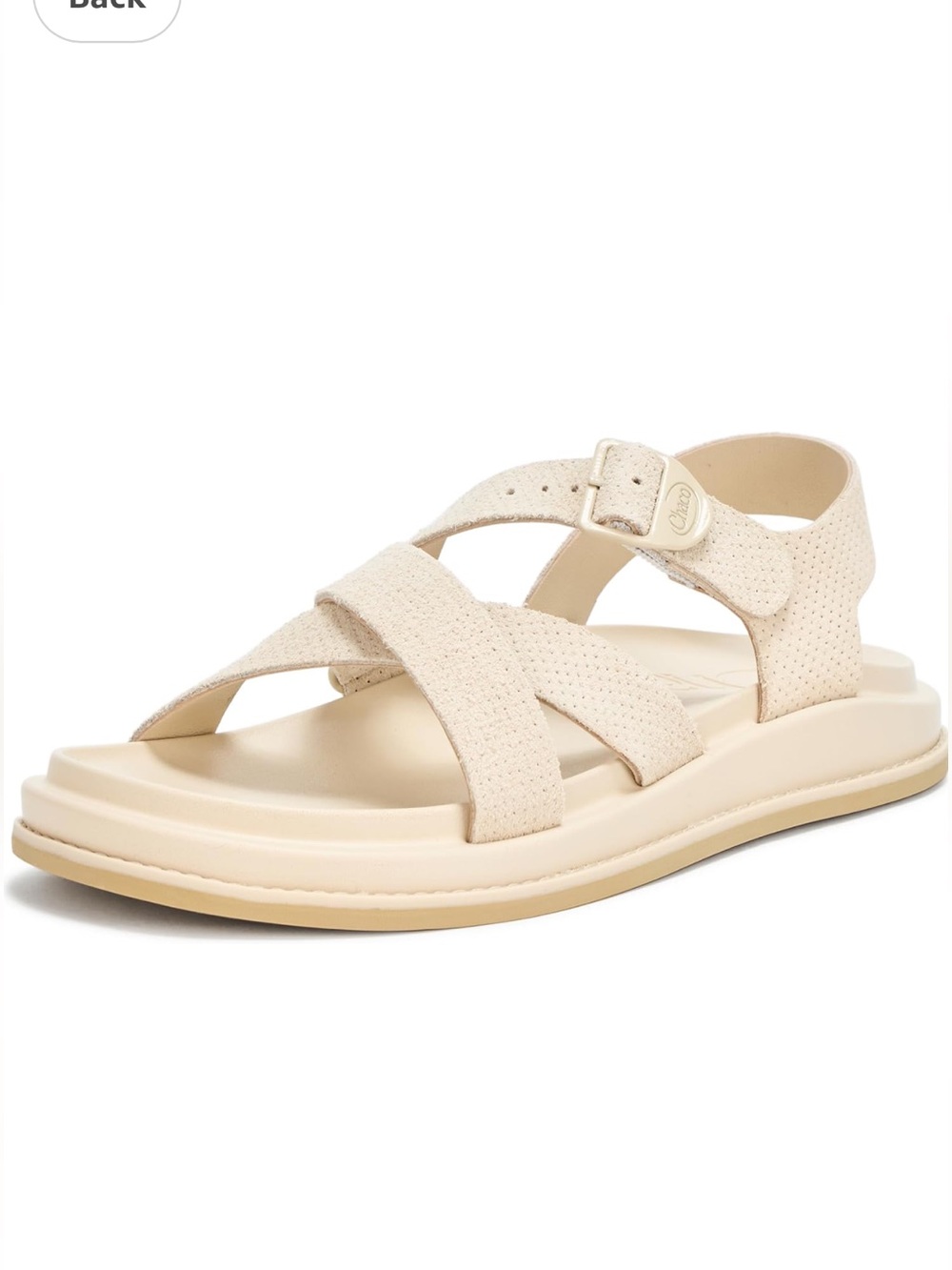 Chaco town suede sandals size 10